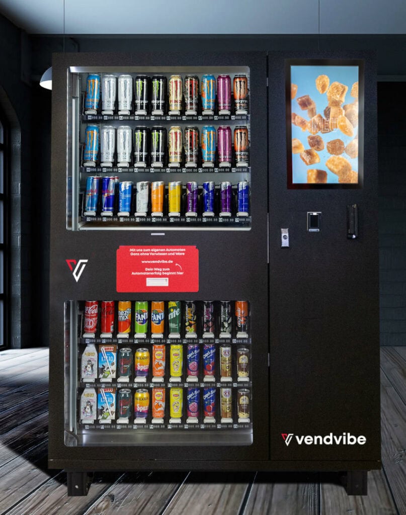 Verkaufsautomaten kaufen, Vendvibe, Kauf oder mieten von Verkaufsautomat