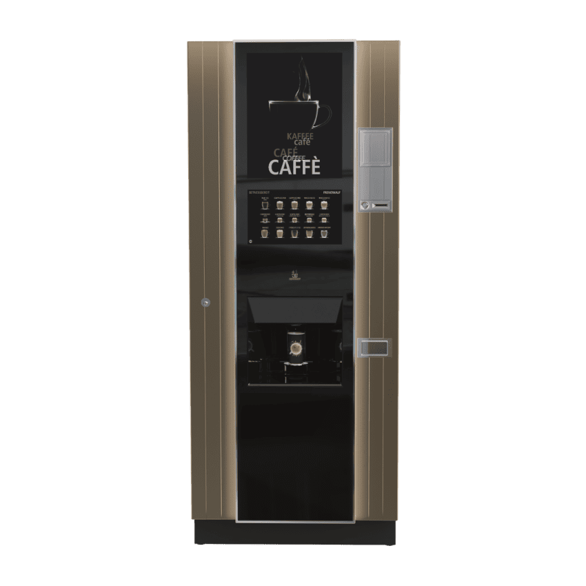 Kaffeeautomaten für Firmen, kaufen, mieten, Münzeinwurf