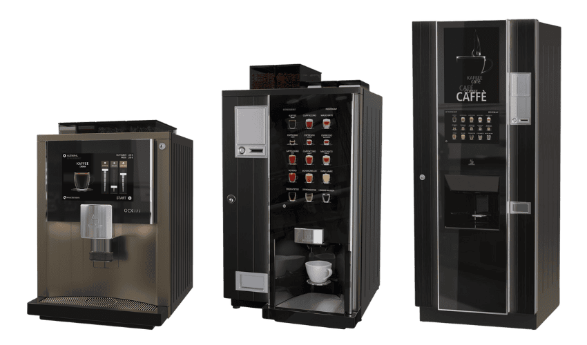 Kaffeevollautomat Büro, 30, 50, 100 Tassen pro Tag