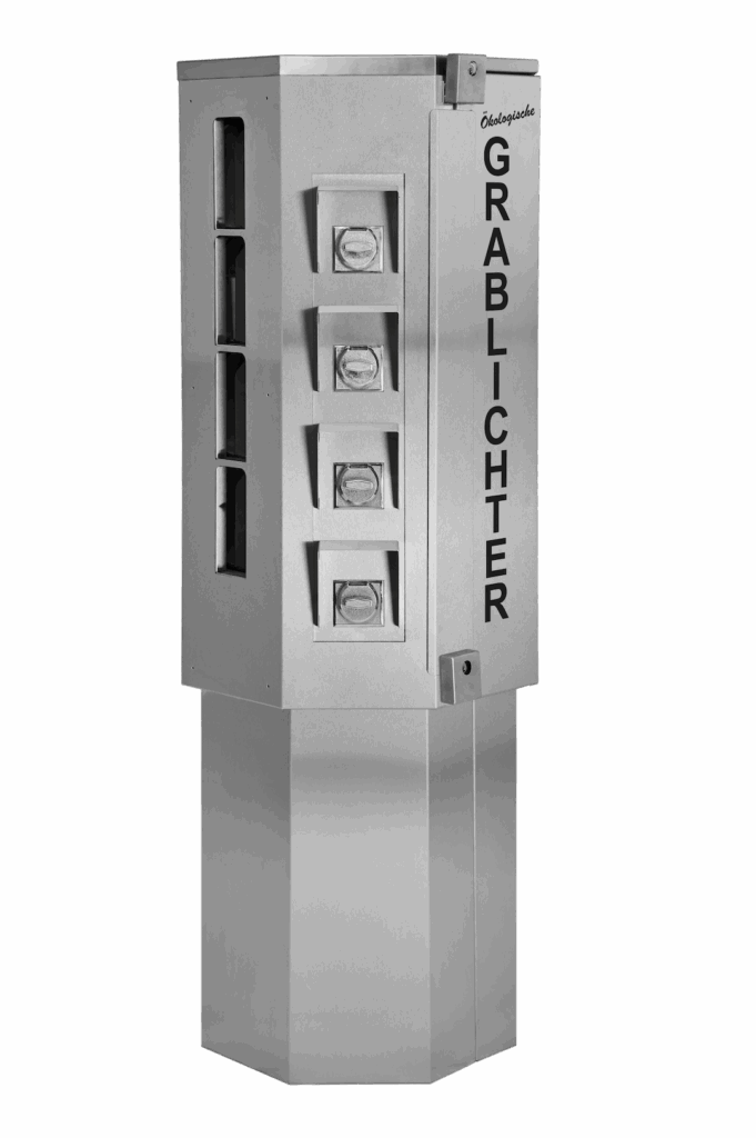 Automatischer Geldautomat für Verkaufsautomaten, robustes Design, sichere Bezahlung.