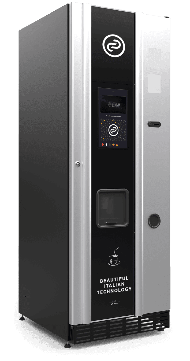 Automaten für hochwertigen Kaffee, ideal für Büros und öffentliche Bereiche.
