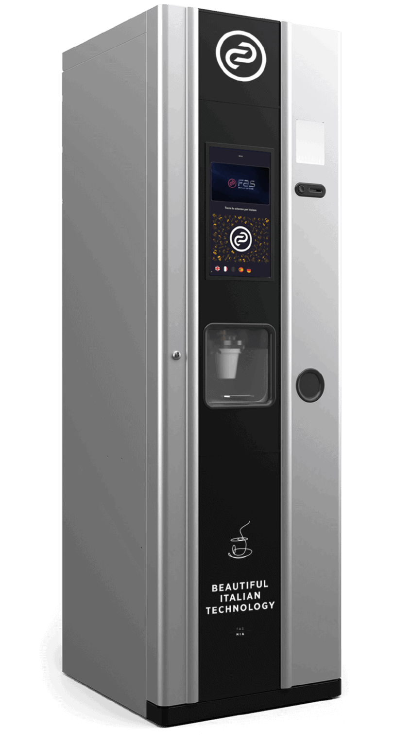 Automatenautomat für Kaffee und Getränke.