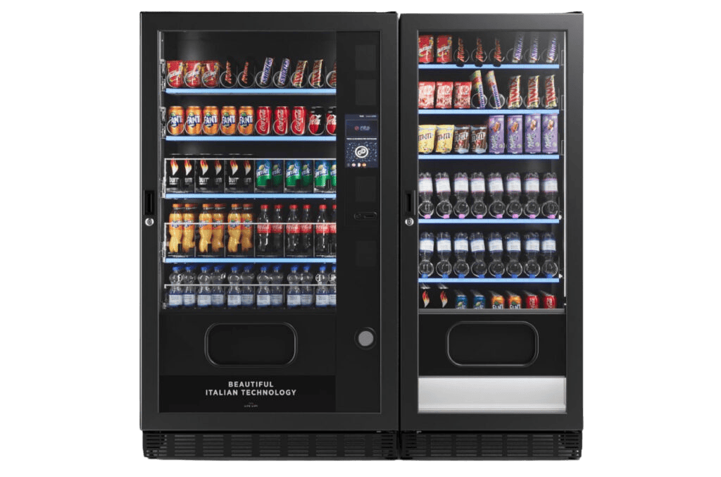 Verkaufscontainer für Getränke, Snacks, Vendvibe Verkaufsautomaten